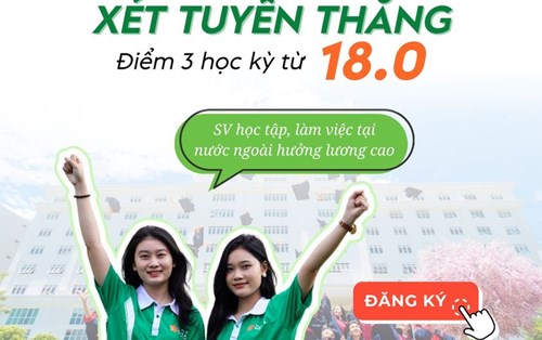 ĐIỂM HỌC BẠ 3 KỲ TỪ 18 ĐIỂM, TRÚNG TUYỂN THẲNG VÀO ĐH ĐÔNG Á